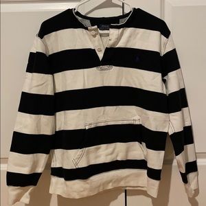 Polo RL Striped Rugby Sweatshirt